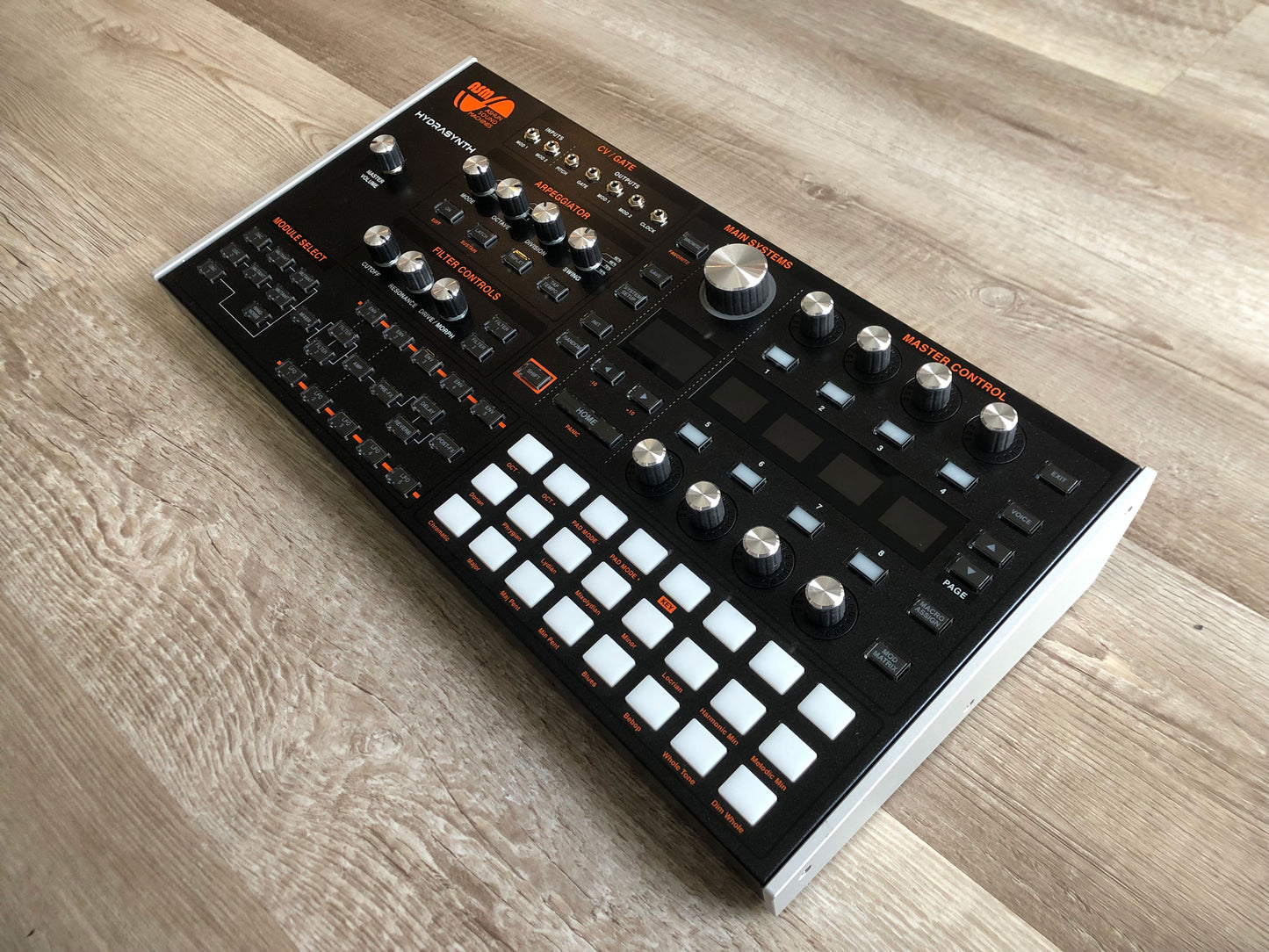 Hydrasynth Desktop with Rack Ears, New ASM Power Supply, & Original Box