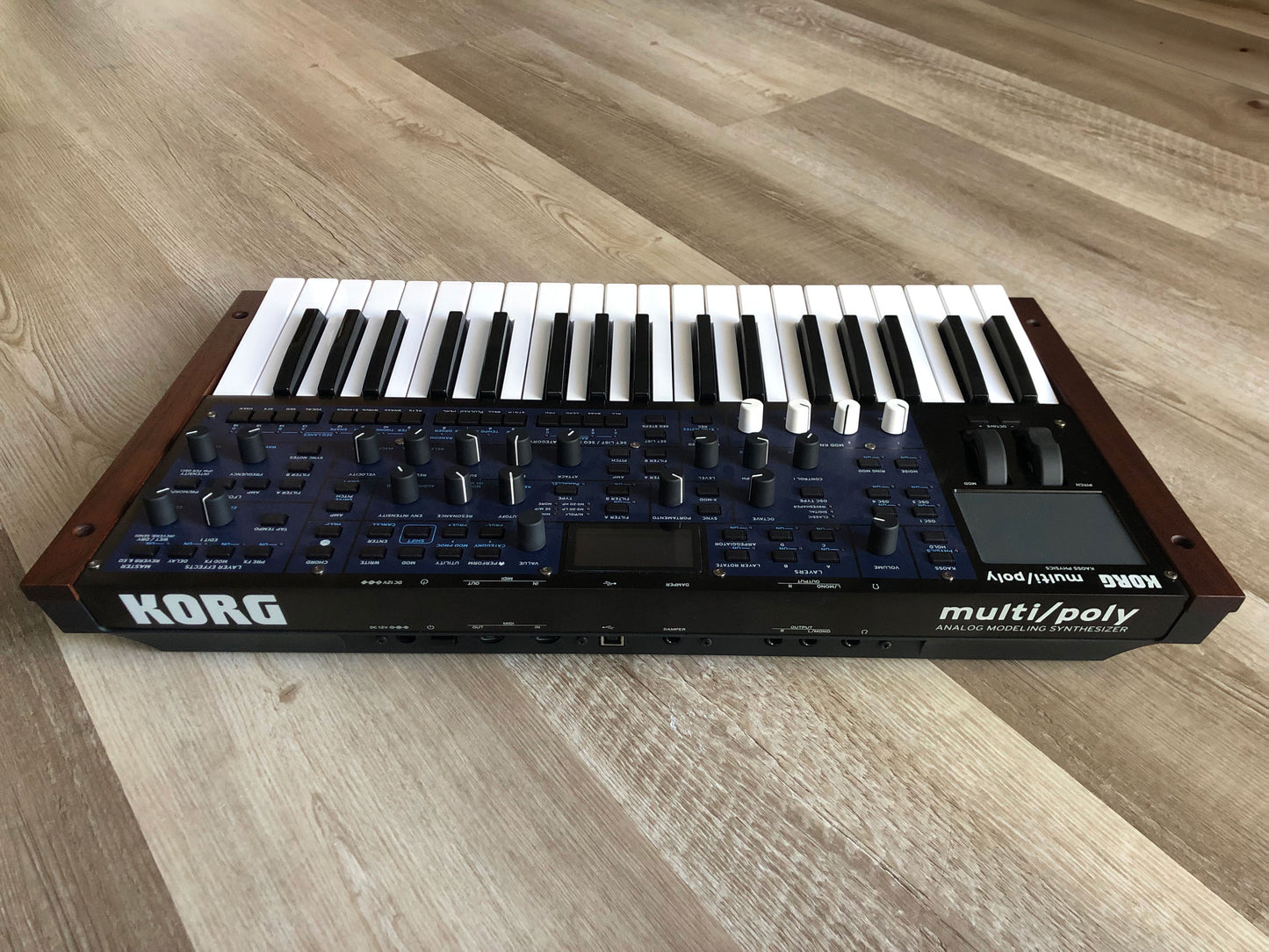 Korg Multi/Poly Analog Modeling Synthesizer w/ Gig Bag, OG Box + PSU