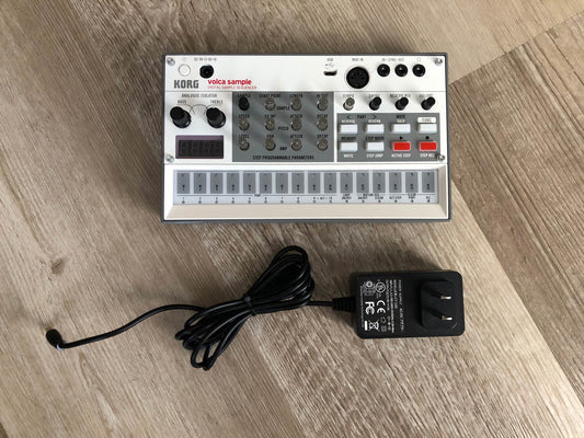 Korg Volca Sample 2 Digital Sample Sequencer w/ Power Supply