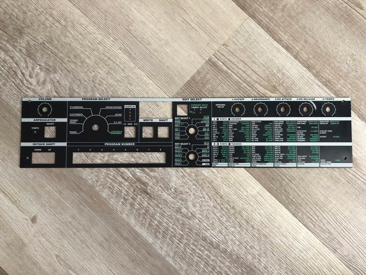 MicroKorg OEM Faceplate in Good Condition