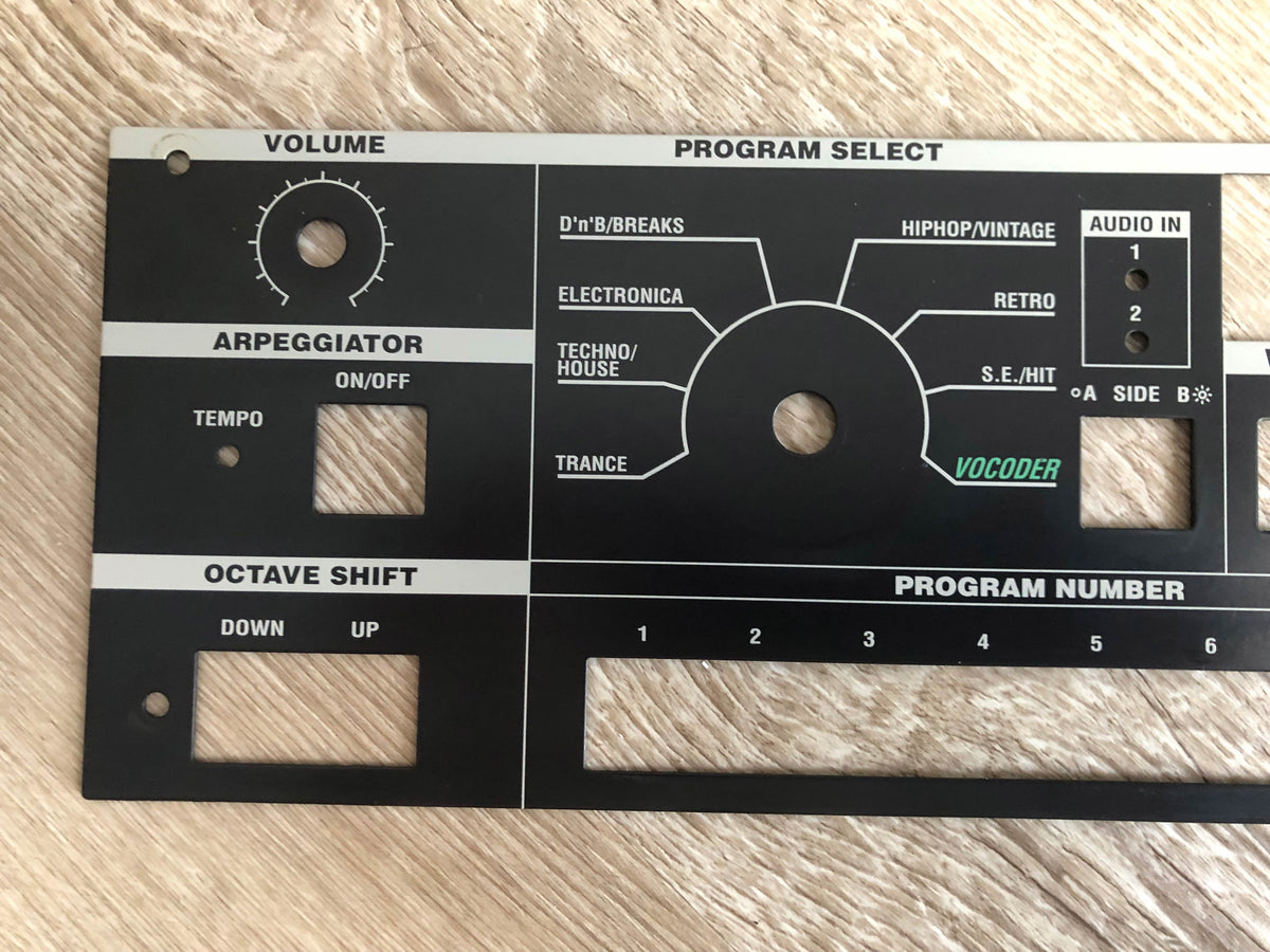 MicroKorg OEM Faceplate in Good Condition