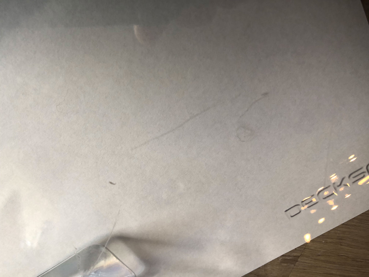 Korg Minilogue XD Decksaver (Scratched)
