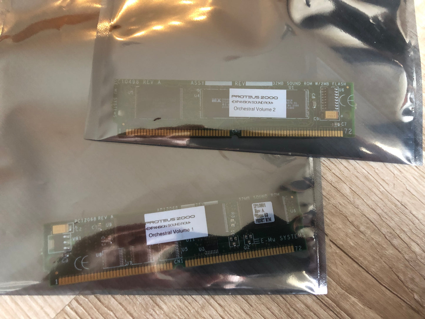 E-MU Systems Orchestral Volumes One & Two, AP12068-08, AP10498-09