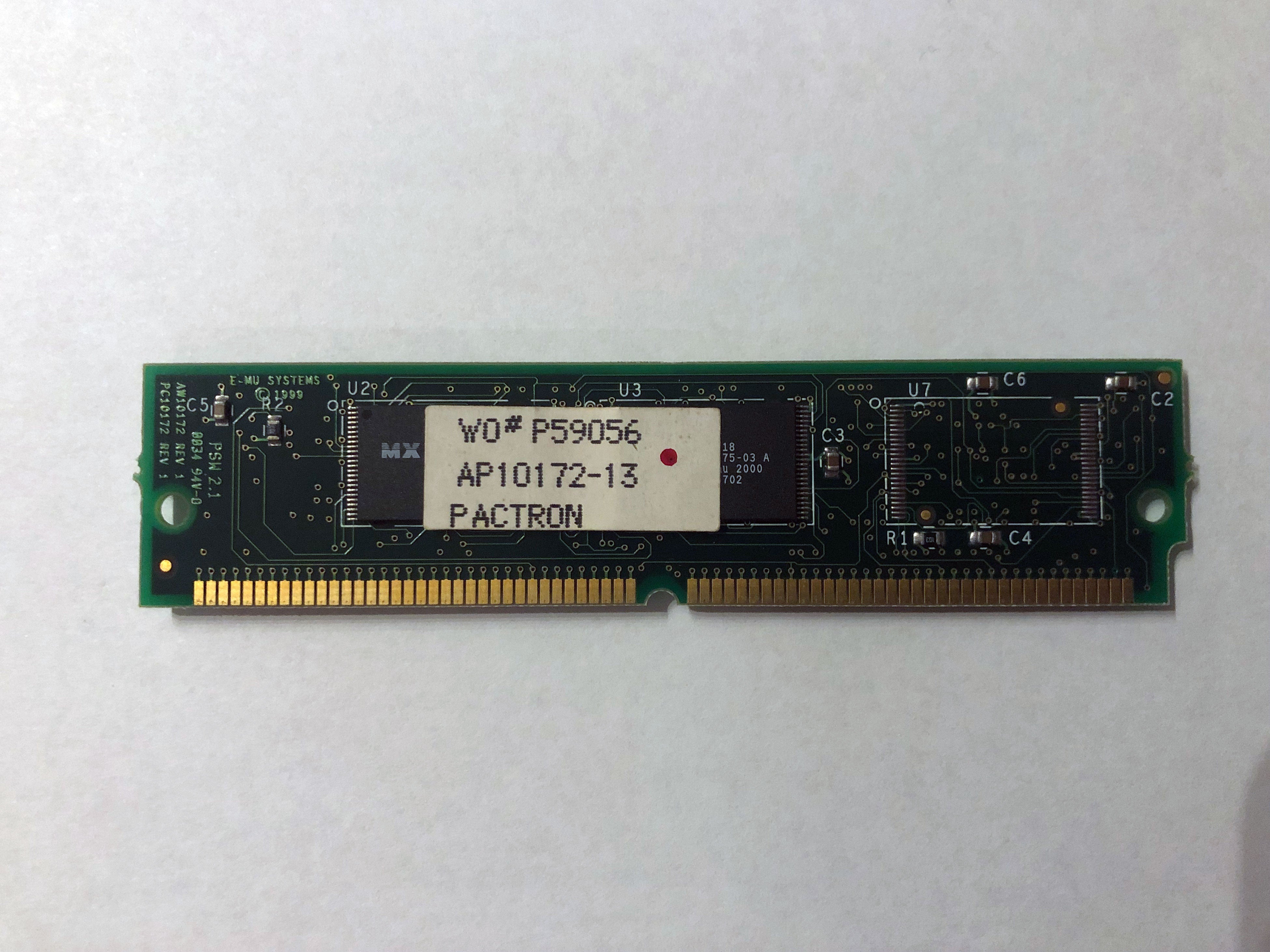 E-MU Systems Composer ROM AP12068-01 | Captain Black's