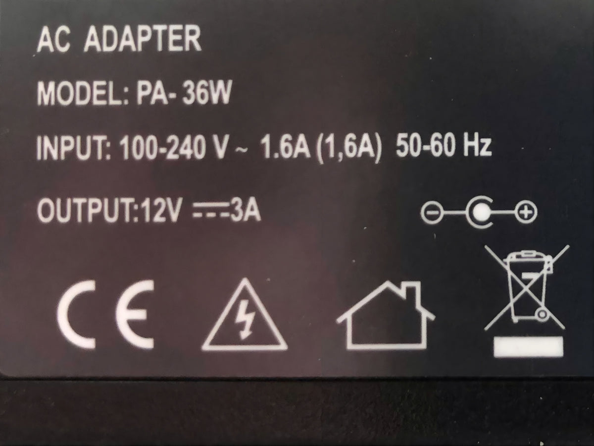 Access Virus TI/TI2 Power Supply (Aftermarket), 12V 3A