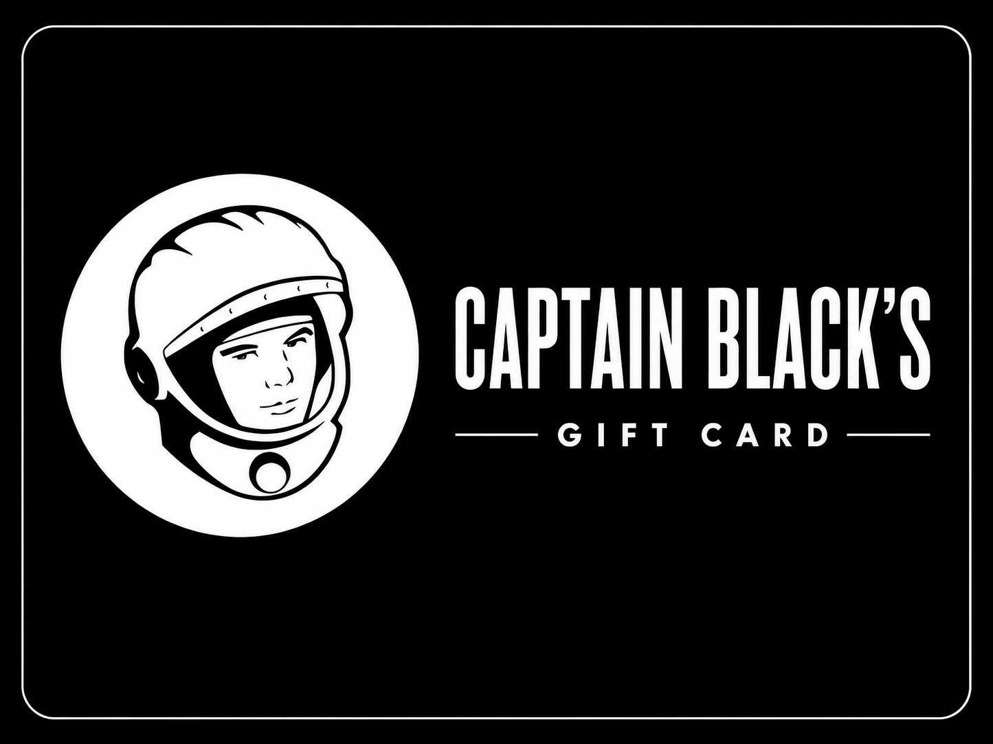Captain Black's Gear Emporium Gift Card $100-$500