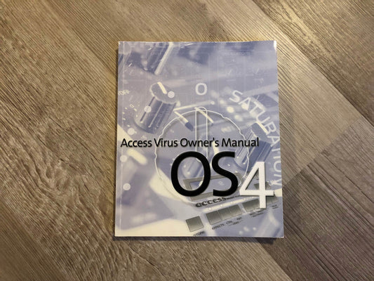 Access Virus B User Manual (OS 4.0) English