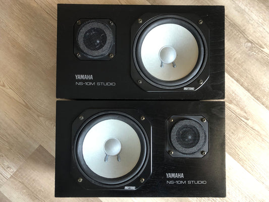 Yamaha NS-10M Studio Monitors Matched Set w/ Reftone Upgraded Woofers