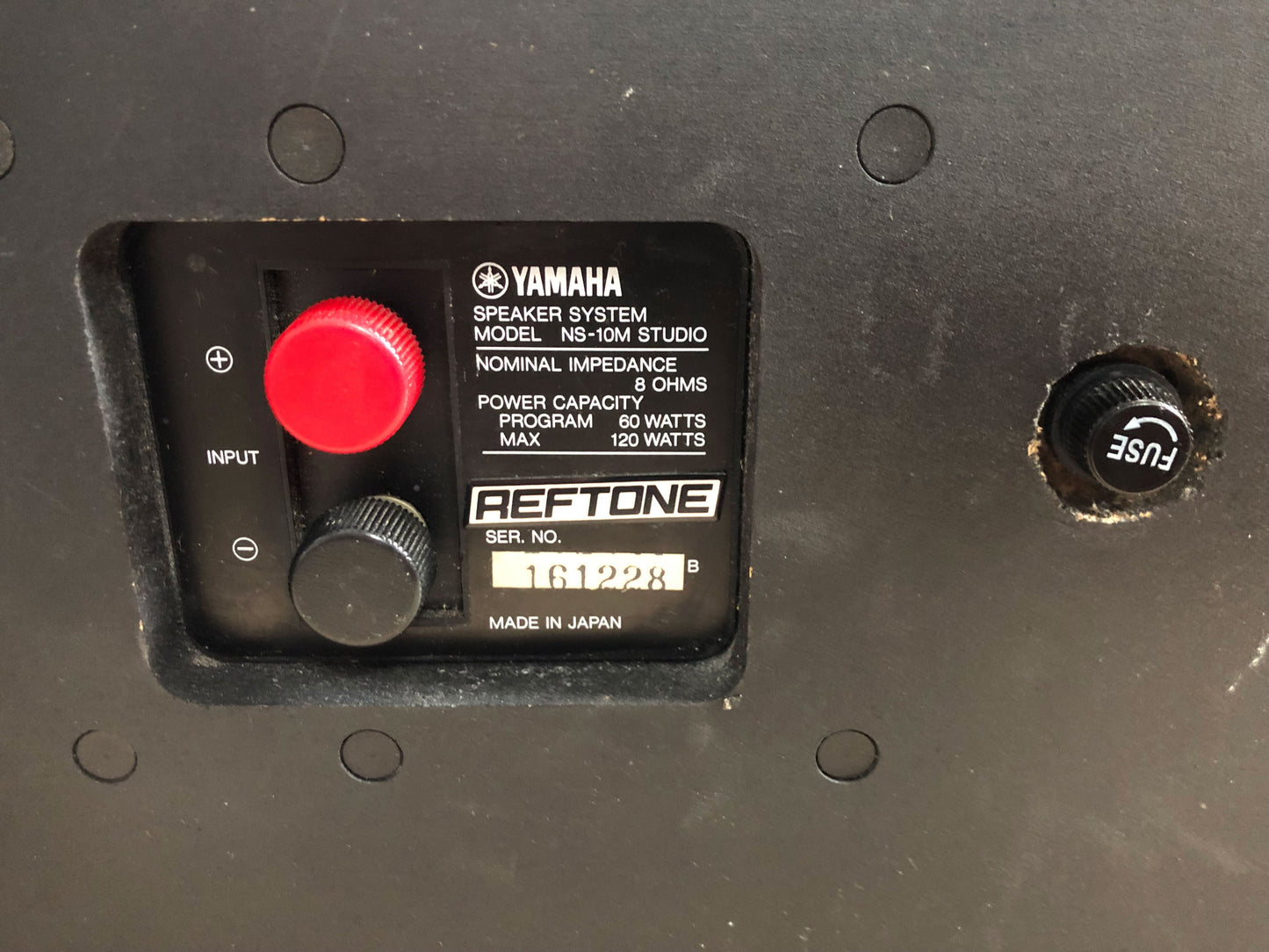 Yamaha NS-10M Studio Monitors Matched Set w/ Reftone Upgraded Woofers