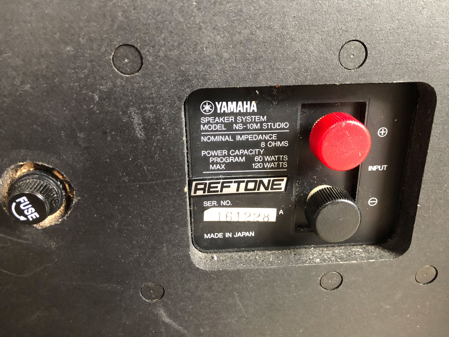 Yamaha NS-10M Studio Monitors Matched Set w/ Reftone Upgraded Woofers