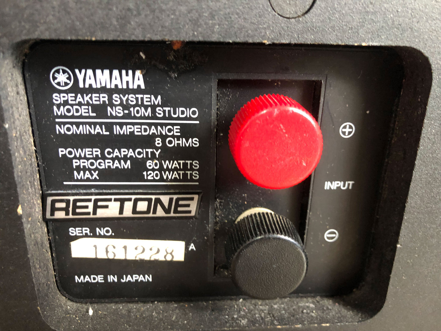 Yamaha NS-10M Studio Monitors Matched Set w/ Reftone Upgraded Woofers